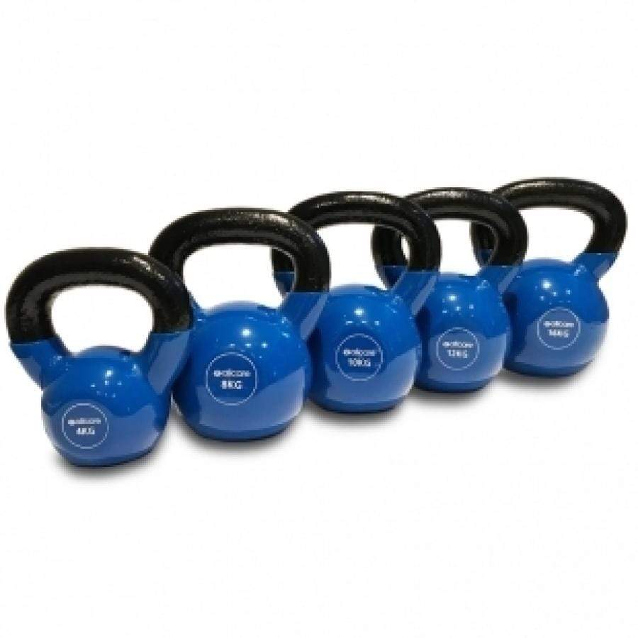 ALLCARE KETTLEBELLS - COATED IN A SOFT VINYL PVC FOR EASY CLEANING