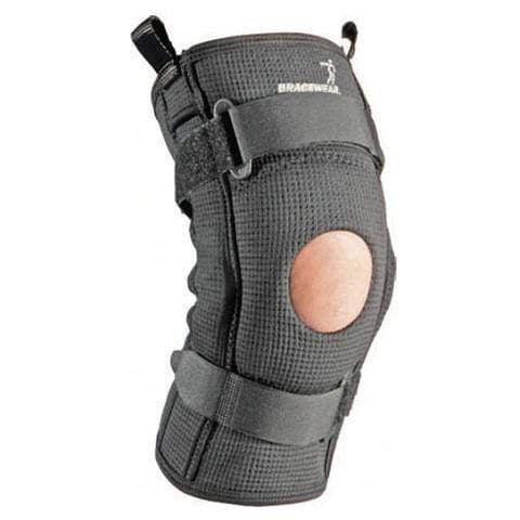 Bodyworks Bracer Air-X Hinged Knee Support Lightweight &amp; Low Profile for Medical &amp; Lateral Support