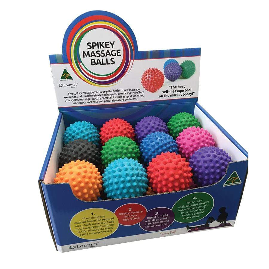 LOUMET SPIKEY BALLS - INCREASES BLOOD FLOW AND DECREASE MUSCLE TENSION