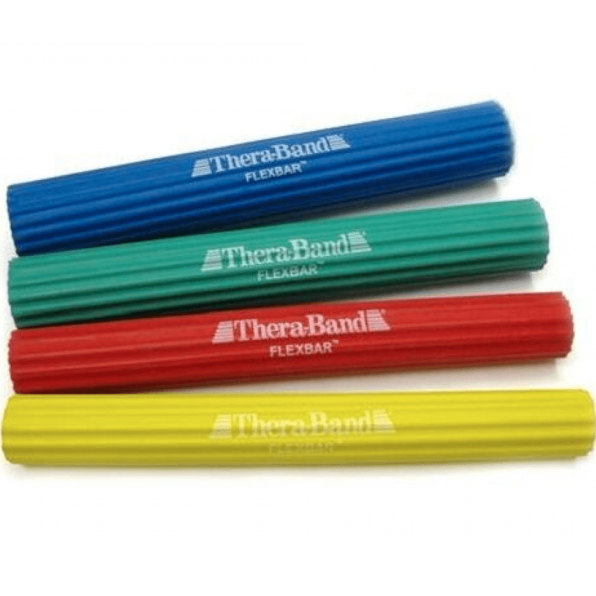 THERABAND FLEX BAR - IMPROVES GRIP STRENGTH IN ARM, HAND AND SHOULDER