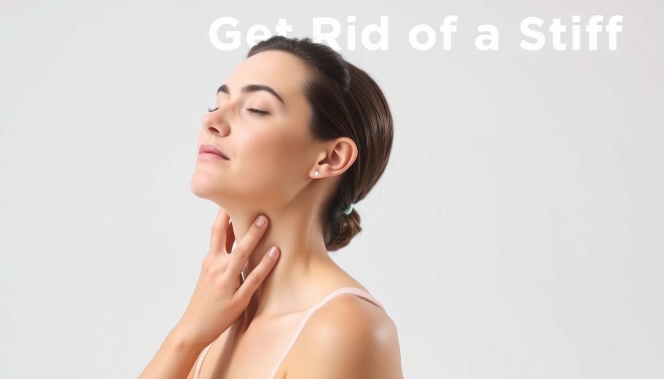 how to get rid of a stiff neck in 10 seconds