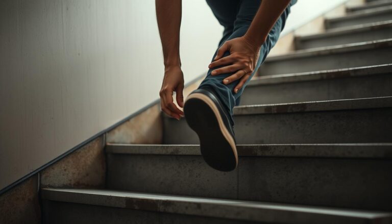 knee pain going up stairs